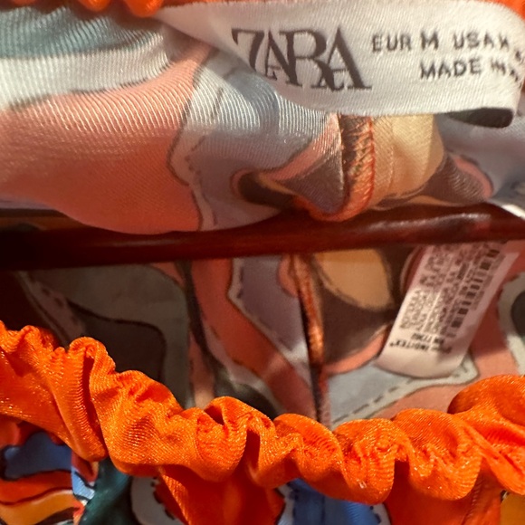 Zara colorful haram pants with Marrakesh inspired print - Picture 2 of 3